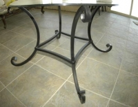 1 in. scroll table base