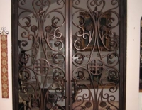 interior iron door